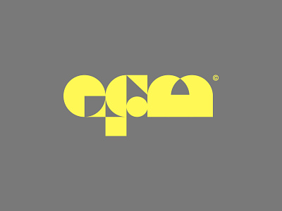 afm geometric logo design branding film film production geometric logo designer logomark minimal design movie shapes typography