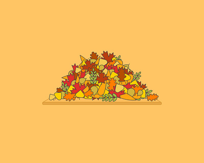 Flat Earth: Fall Leaves autumn clean design design fall flat design flat illustration icon design icon set icons illustration illustrator leaves simple design simple illustration vector vector illustration