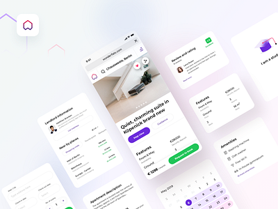 Wunderflats detail screen android apartment browse calendar ios iphone mobile neel prakhar rating rent responsive responsive website review safari search sharma tenant travel wifi
