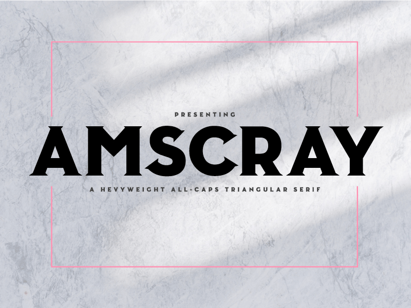 Amscray by Greg Shuster on Dribbble