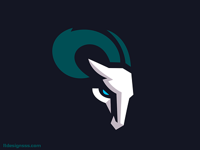 Ram animal flat design goat illustration logo mascot ram rams simple logo sports sports branding sports design sports identity sports illustration sports logo