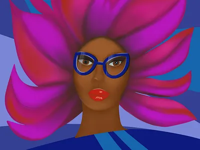 Just a Girl - illustration digital art digital illustration drawing illustration procreate procreate artist