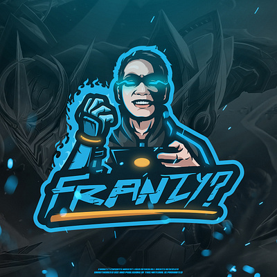 franzy? esports mascot logo branding custom design esport logo esports illustration logo logodesign mascot mascot logo