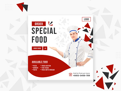 Special food design branding business concept creative app landing page design square square post ui ux web website