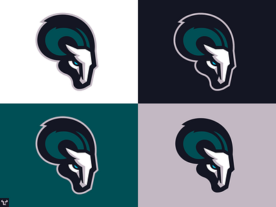 Ram (Colour Guide) bold chargers esports flat design illustration logo mascot ram ram head ram logo ram sports logo shapes simple sports sports branding sports design sports identity sports logo