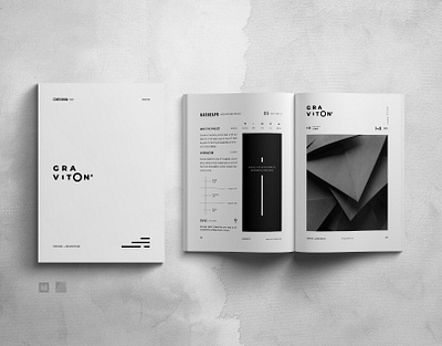 Graviton Architecture Portfolio / Brochure affinity template architect architectural architecture architecture portfolio black book handmade indesign indesign template interior designer portfolio portfolio template showcase