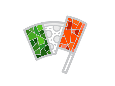 Pizza Flag 📌 Logo for Sale antique architecture bar cafe delivery fast food flag flagpole floor green logo marble mosaic ornamental pizza pizzeria red restaurant roman