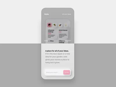App Teaser Page app design apple clean cleaning iphone minimal minimalist logo neumorphism website