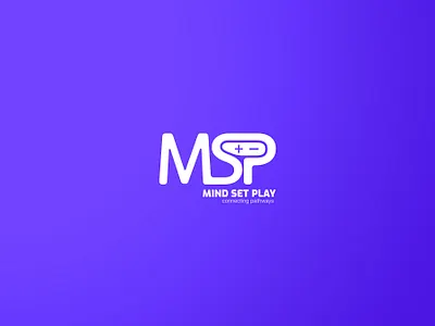 MSP Connecting Pathways Logo branding design gestaldesign icon design mindset neuralnetwork organizationstrategy strategyconsulting strategygame vector