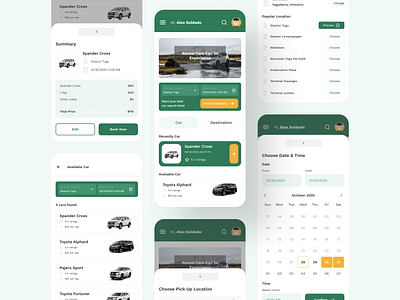 CAR RENTAL UI DESIGN adobe booking booking app car car rent car rental clean design figma figma design figmadesign mobile app mobile ui rent ui ui design uiux ux