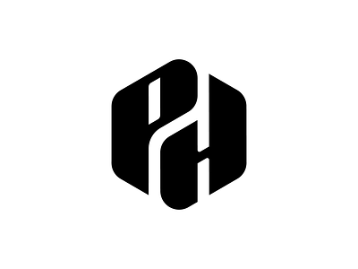PH Wellness - Logo Design branding fitness gym h hexagon logo logodesigner p smart logo symbol wellness