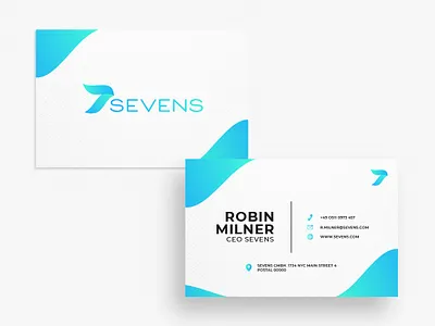 Business Card Sevens business business card business card design business cards businesscard card card design creative creativity design designer graphic design modern typography