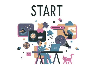 How to Open Source book design book illustration branding design editorial illustration illustration lettering open source procreate technology texture