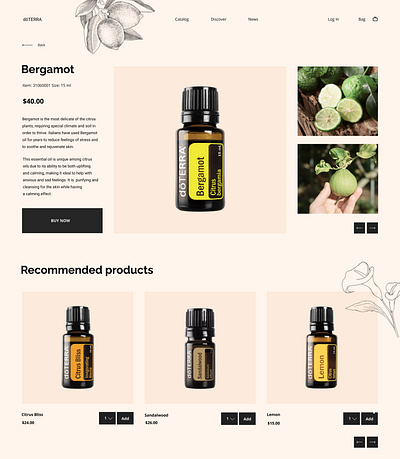 Product card e commerce product card shop web design website