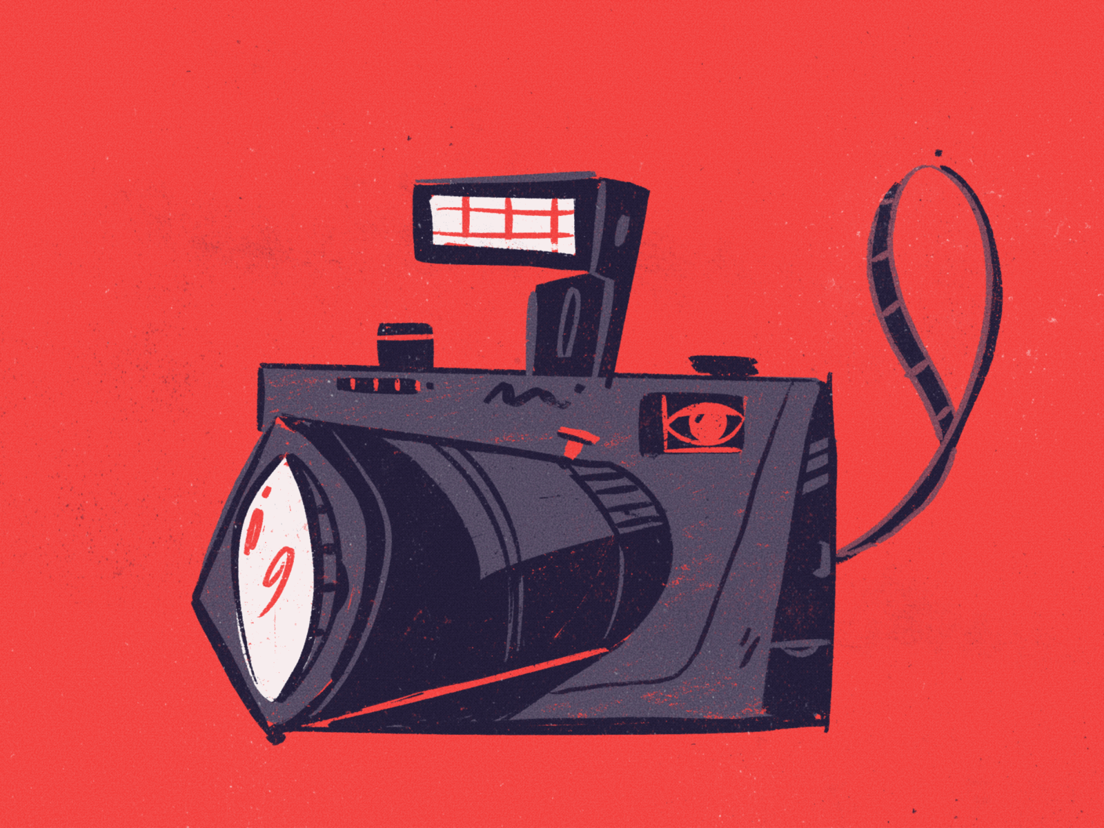 Shot animated animation art camera cartoon gif graphic illustration retro vintage