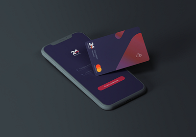 Business card app banking business business card business card template card clientbanking design minimal mobile mobile app mobile design money money card moneycard online banking ui vector