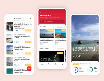 Playviaggi - App Travel app design mockup search travel travel agency travel app ui ui design uidesign