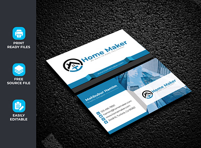 Unique business card brand design business card business card design