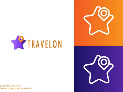 Travel Logo / Location Logo app design app logo applogo design branding design location location app location logo location pin logo logodesign pin star icon star logo star logo design travel travel agency logo travel logo design traveling app vector