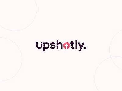 Upshotly - Logo branding icon identity logo logodesign logomark typography