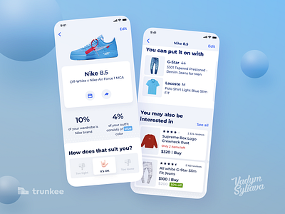 Trunkee App design ios 14 mobile mobile app mobile design mobile ui shoes trunkee ui ui design ux ux design uxdesign