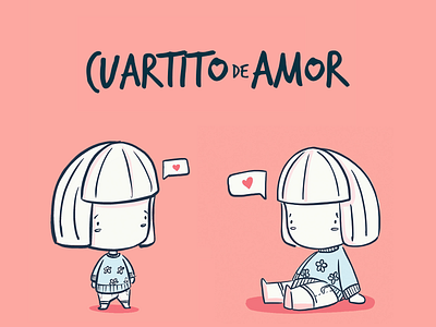 Cuartito de Amor - Branding animation artwork brand brand design branding cartoon character character design children book children illustration childrens book cute cute art cute illustration gift illustration levi ortiz logo sketch vector