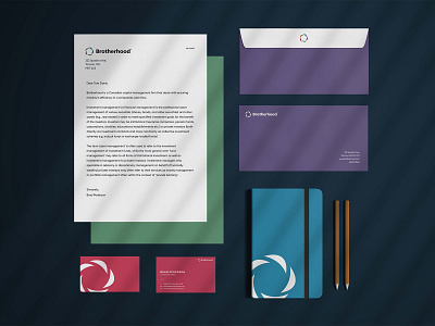 Brotherhood - stationery designs bank bank branding bank logo branding brotherhood business card business card design corporate design corporate identity identity logo designer stationery stationery design stationery set