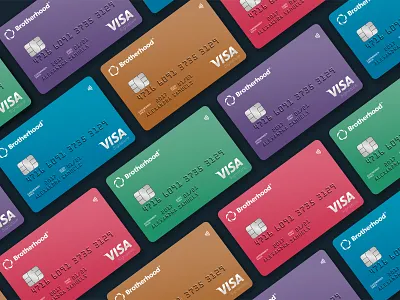 Brotherhood - logo design (in use) bank bank branding bank logo brand designer branding brotherhood corporate corporate design corporate identity credit card idenity logo designer signage