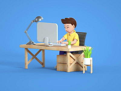 work cartoon character illustrations ip work