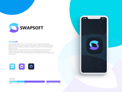 Swapsoft app icon app logo logo logodesign