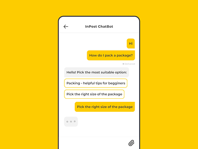 InPost app - a new effective channel of communication animation app app design application application design branding design graphic design illustration iteo logistics logo software software design transport typography ui ux vector video