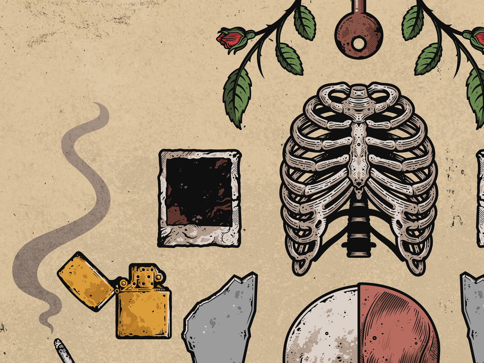 Wild Bones Poster by Carl Sutton on Dribbble