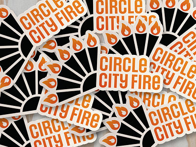 Circle City Fire branding design graphic design logo