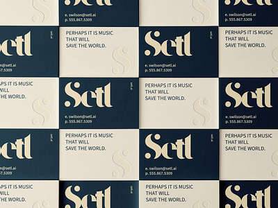 Setl AI branding design graphic design logo