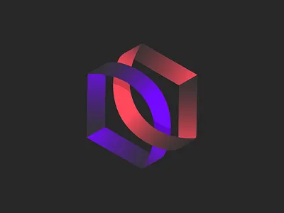 D CubeChain 3d bitcoin block blockchain chain crypto cryptocurrency cube d depth descentralization ethereum finance geometric gradient lace loop looping smart contract square