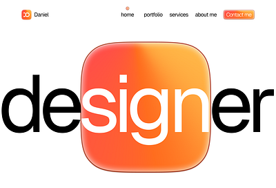 Personal portfolio website design freelancer no code