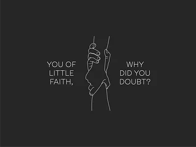 Trust christian design christianity design faith hands illustration illustrator line line art religion simple simple design simple illustration vector