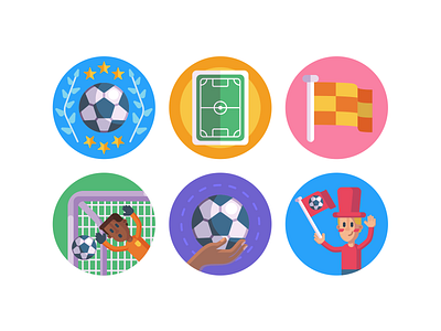 Soccer Icons coloured icons flat icons football icon icons icons pack soccer sports stadium vector vectors