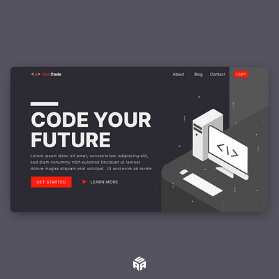 Simple Web Design design flat illustration illustrator minimal ui ux web webdesign website