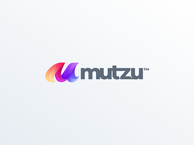 Mutzu Logo Icon app brand branding business colorful design icon identity illustration logo m monogram simple ui vector