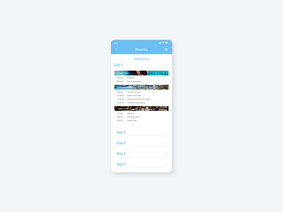 Daily post 79 itinerary ui uidaily uidaily 79 uidailychallenge uidesign uidesigner