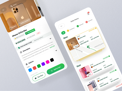 Shopping app app cart design product shop shopping ui ux