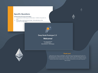 Deep Node Staking App POC User Testing block blockchain crypto eth2 eth2.0 ethereum interaction interaction design usability testing user testing