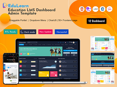 LMS Dashboard Template for Education admin dashboard admin template admin template dashboard dashboard template dashboard ui design education dashboard learning management system lms online classes dashboard product dashboard product design software dashboard ui dashboard ui design ui template