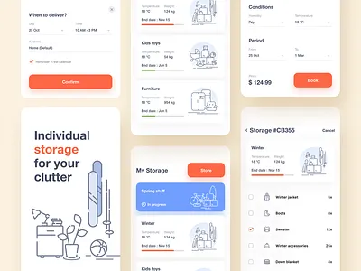Storage Rent Mobile App