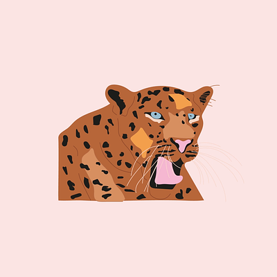 Leopards Roar animation digitalillustration graphic design graphicdesign illustration motion graphics