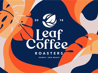 Leaf Coffee Branding brand identity branding branding design cafe coffee coffee shop graphic design identity illustration label logo logomark logomarks packaging pattern roastery