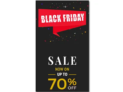 Black Friday Sale Banner Illustration branding design graphic design illustration illustrator ui ux vector web website