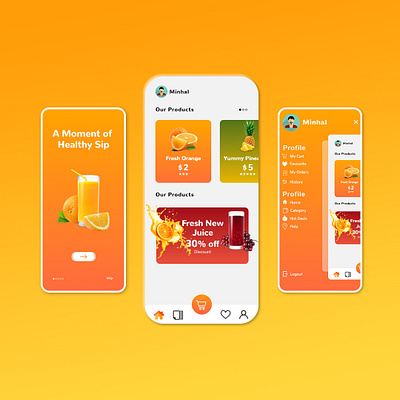 Juice app app design colorful juice juice bar mobile mobile app mobile app design mobile design mobile ui ui ui ux ui design uidesign uiux ux ux ui ux design uxdesign uxui