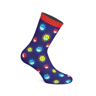 Corona virus socks design coronavirus socks unique design unique socks